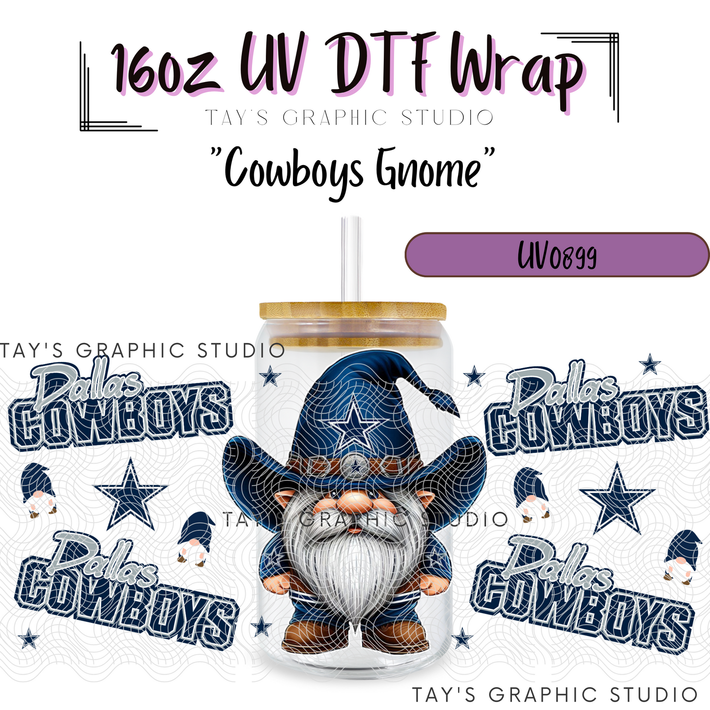 Exclusive - Cowboys Gnome Wrap - MTO0899