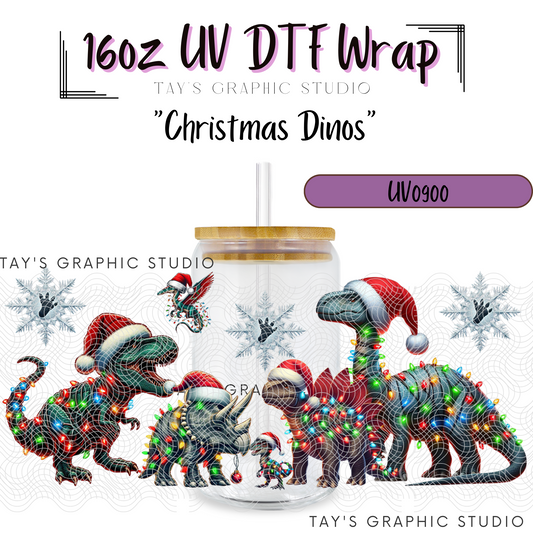 Exclusive - Christmas Dino's Wrap - MTO0900