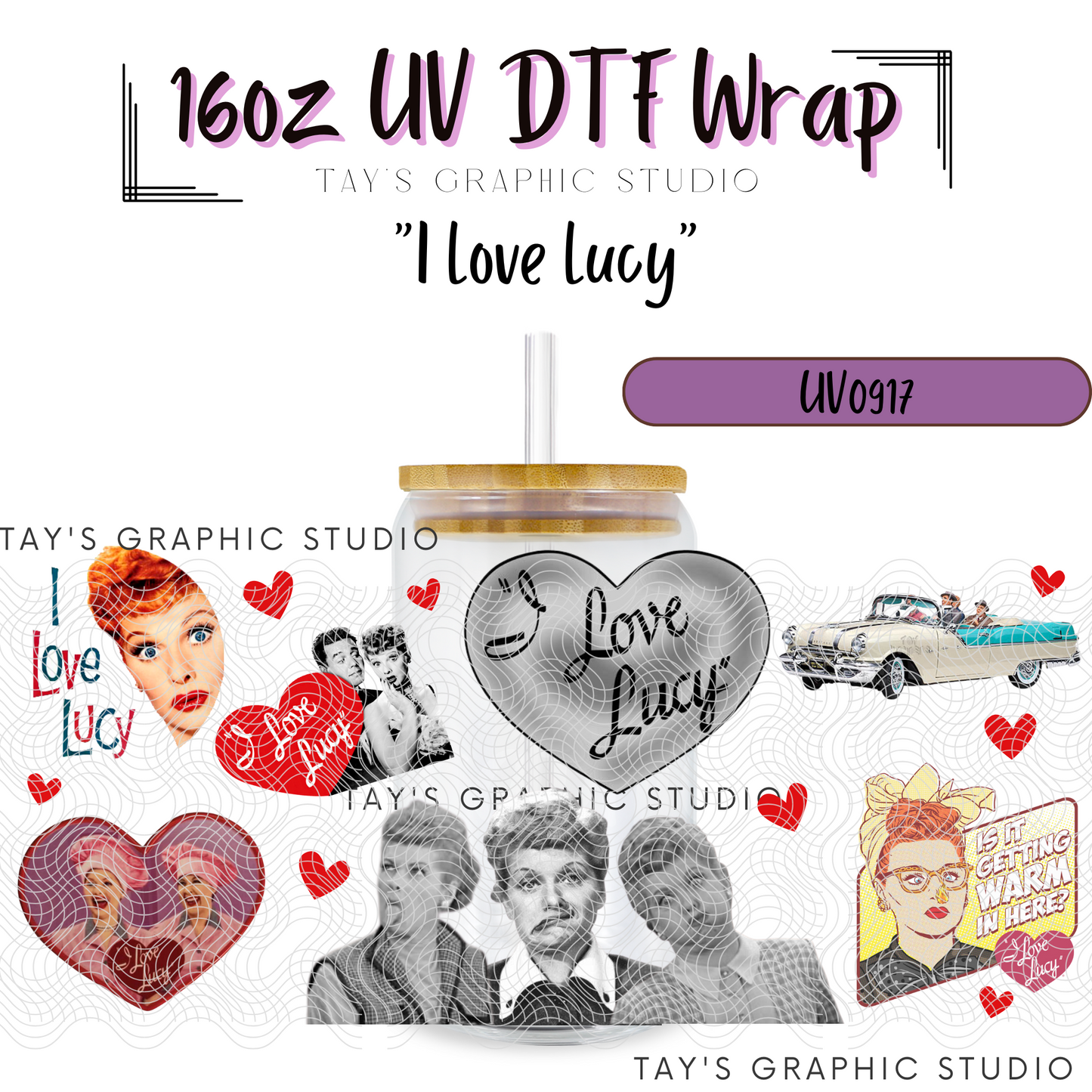 Exclusive - I Love Lucy Wrap - MTO0917