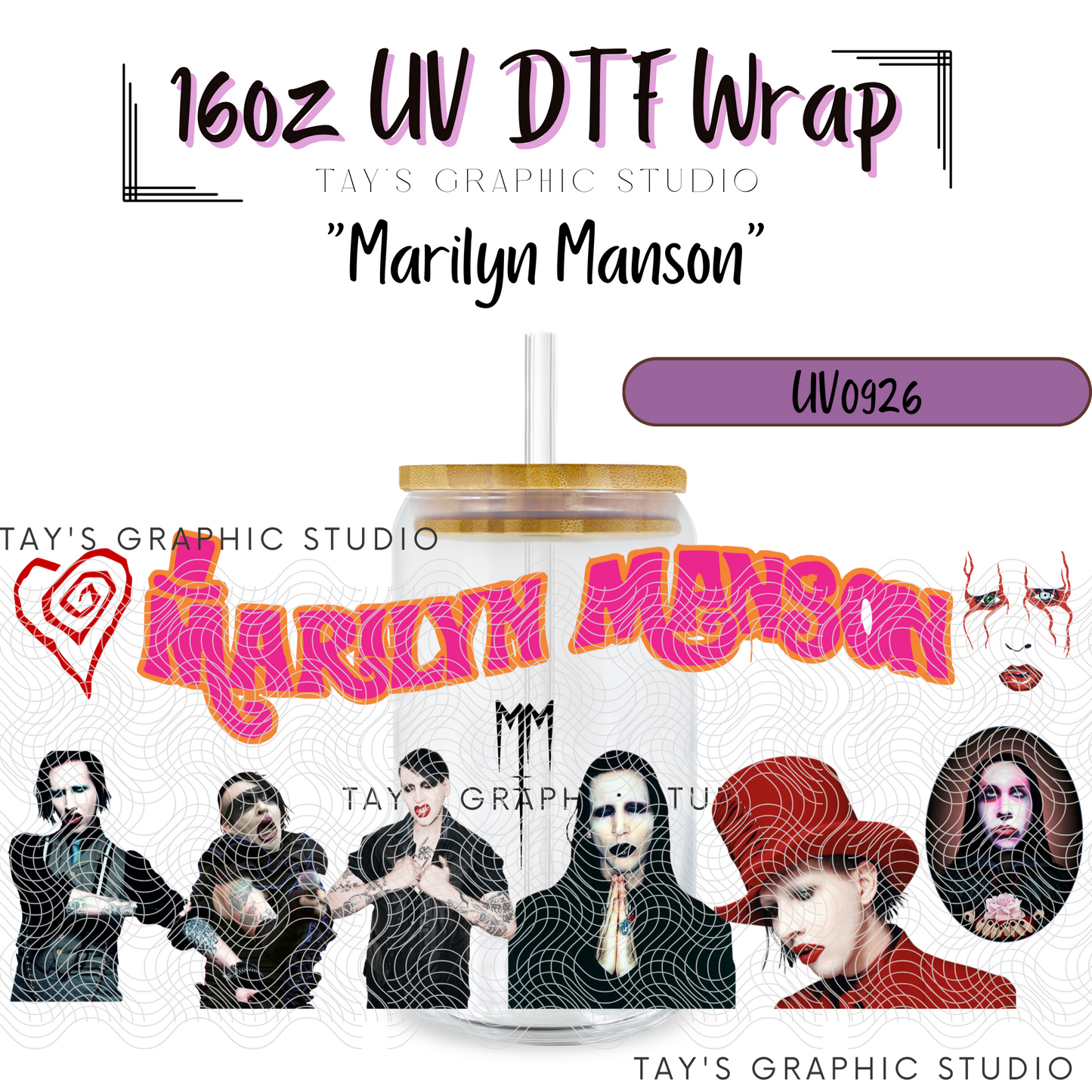 Exclusive - Marilyn Manson Wrap - MTO0926