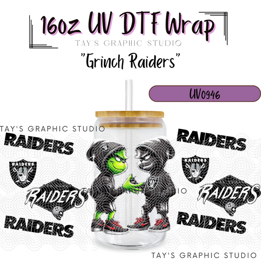 Exclusive - Grinch Raiders Wrap - MTO0946