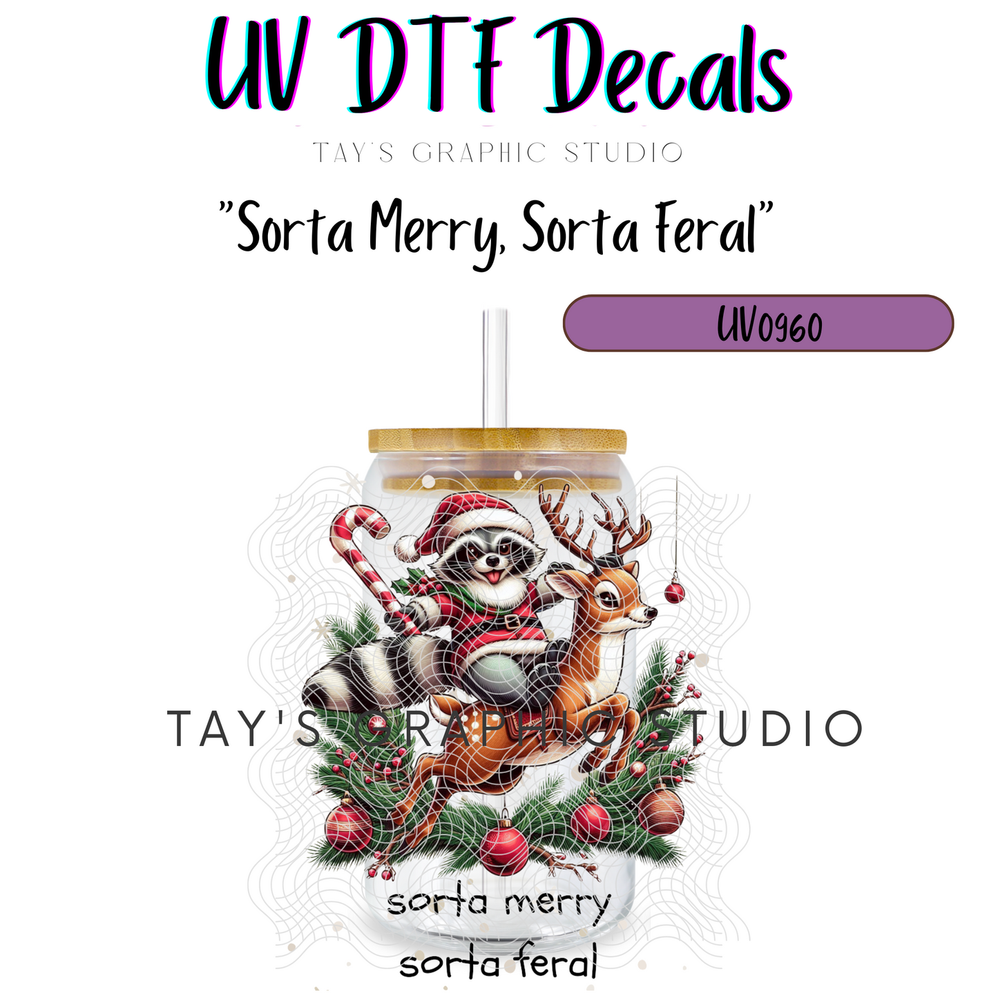 Exclusive - Sorta Merry, Sorta Feral Decal - MTO0960