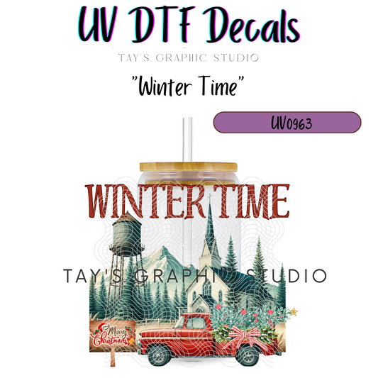 Exclusive - Winter Time Decal - MTO0963