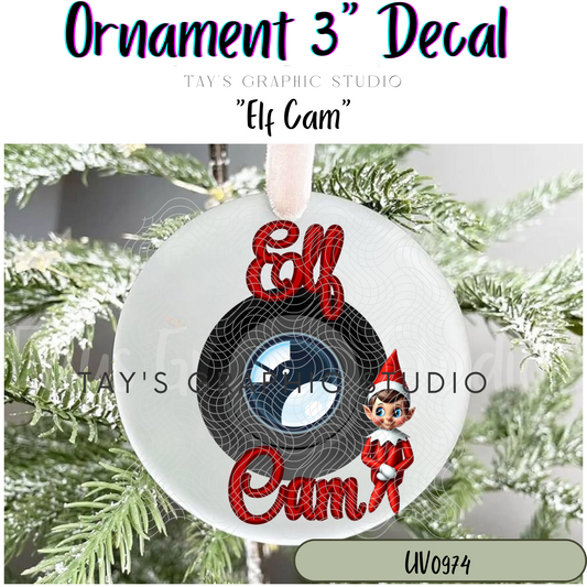 Exclusive - Elf Cam Decal - MTO0974