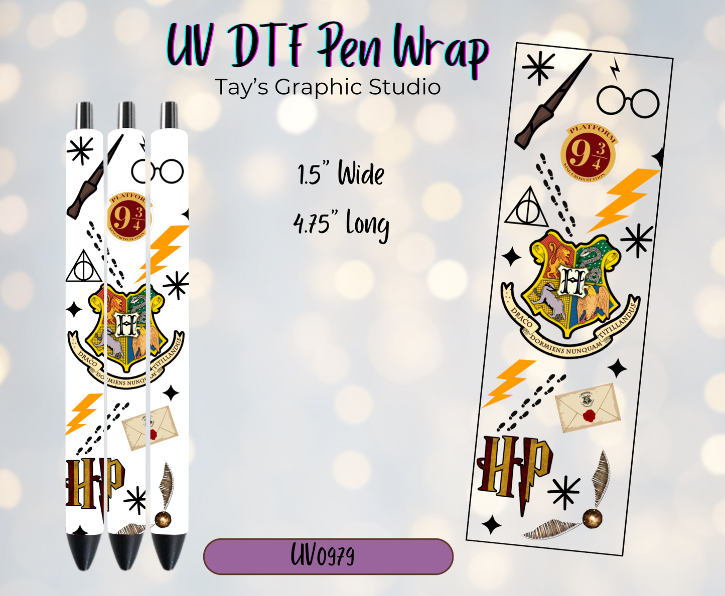 Exclusive - Harry Potter Pen Wrap - MTO