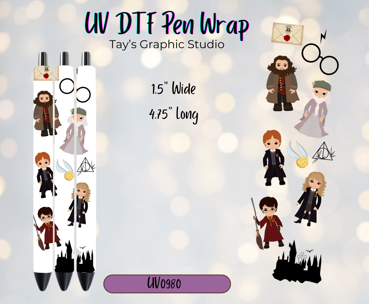 Exclusive - Harry Potter Pen Wrap - MTO