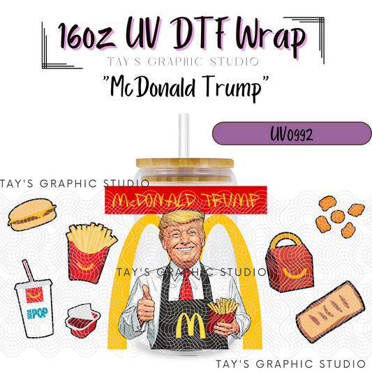 Exclusive - McDonald Trump Wrap - MTO0992