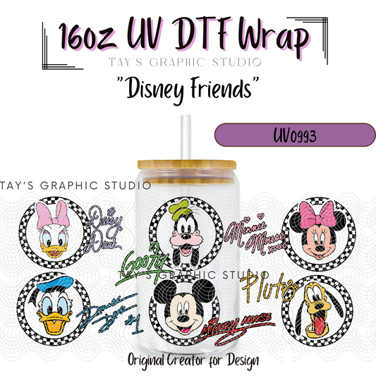 Exclusive - Disney Friends Wrap - MTO0993