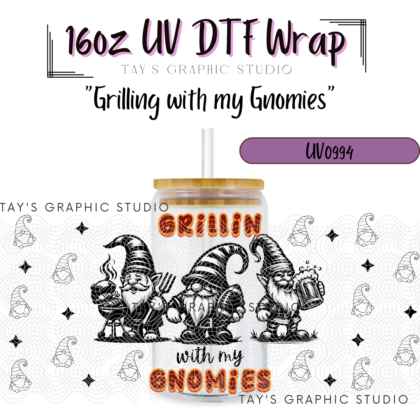 Exclusive - Grilling with my Gnomes Wrap - MTO0994