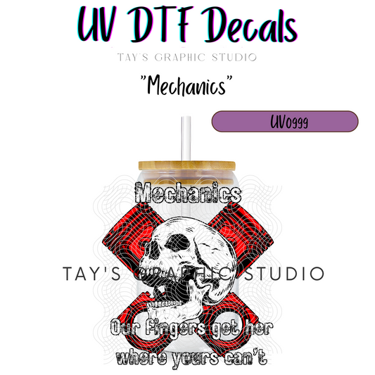 Exclusive - Mechanics Decal - MTO0999