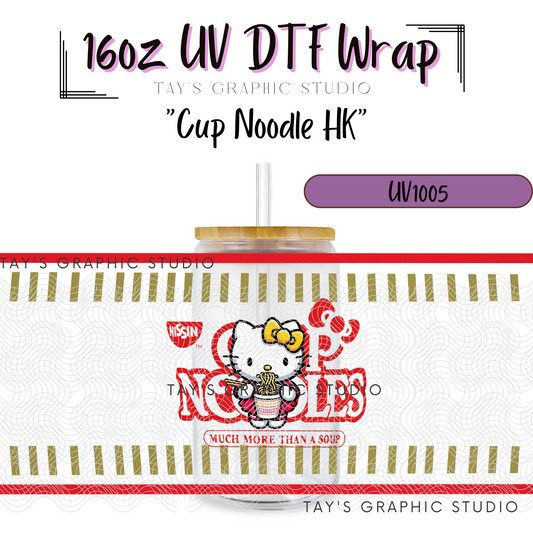 Exclusive - Cup Noddle Hello Kitty Wrap - MTO