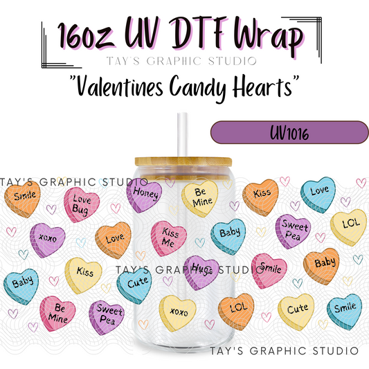 Exclusive - Valentines Candy Hearts - MTO