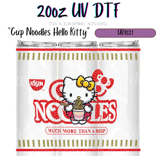 Exclusive - Cup Noddle Hello Kitty Wrap - MTO