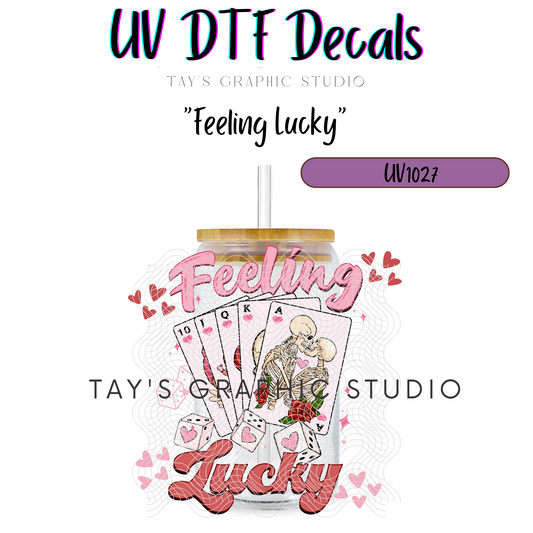 Exclusive - Feeling Lucky Valentines Decal - MTO