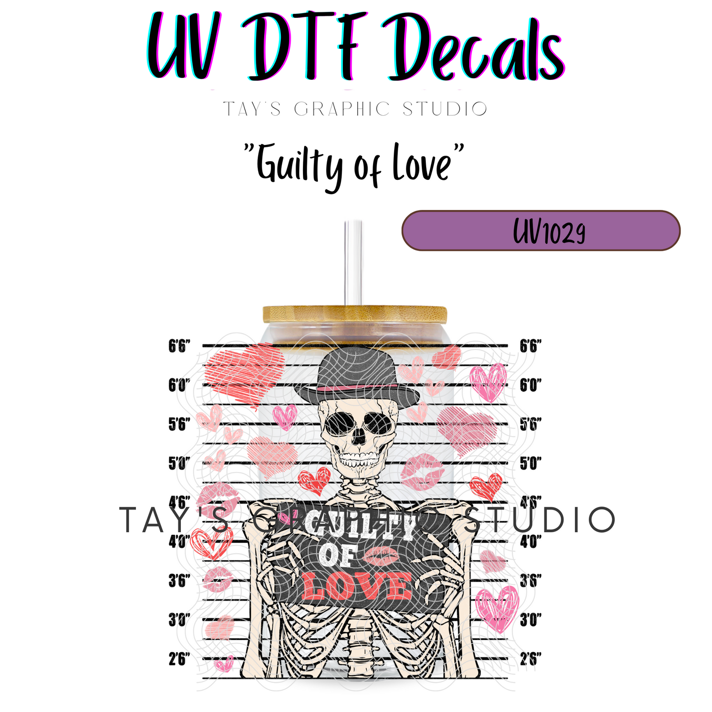 Exclusive - Guilty of Love Decal - MTO