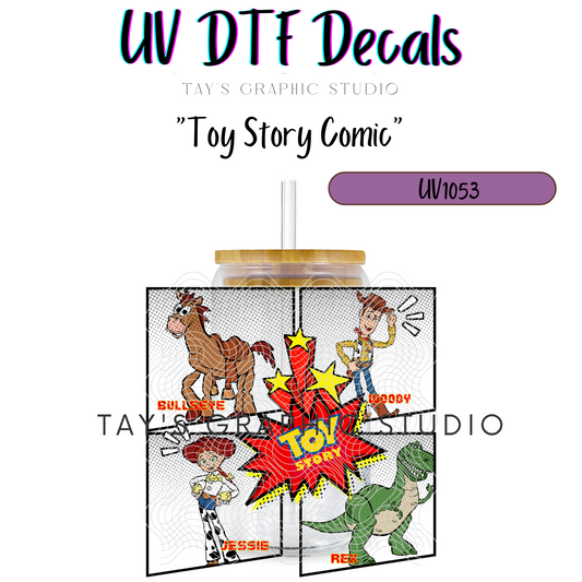 Exclusive - Toy Story Comic Decal - MTO