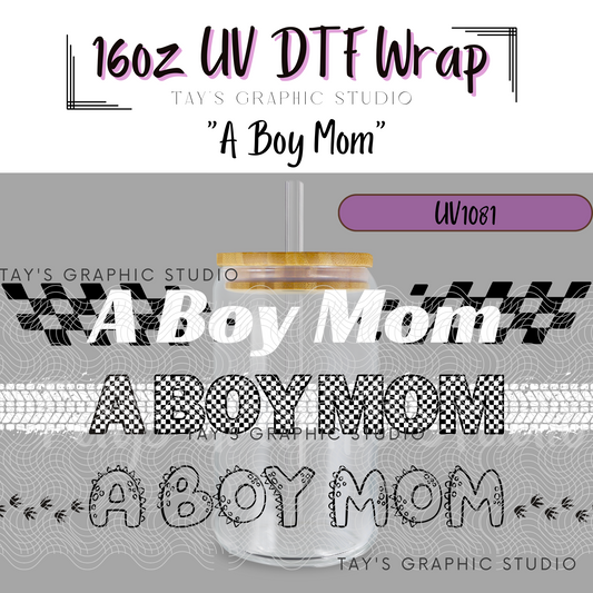 Exclusive - A Boy Mom Wrap - MTO