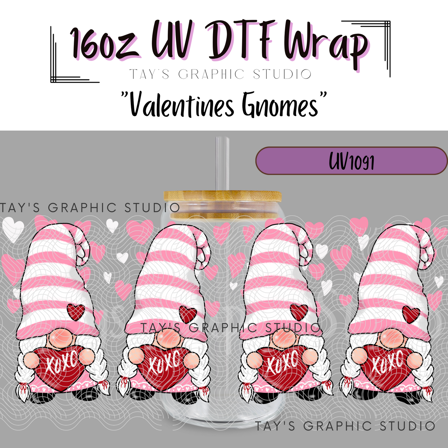 Exclusive - Valentines Gnome Wrap - MTO