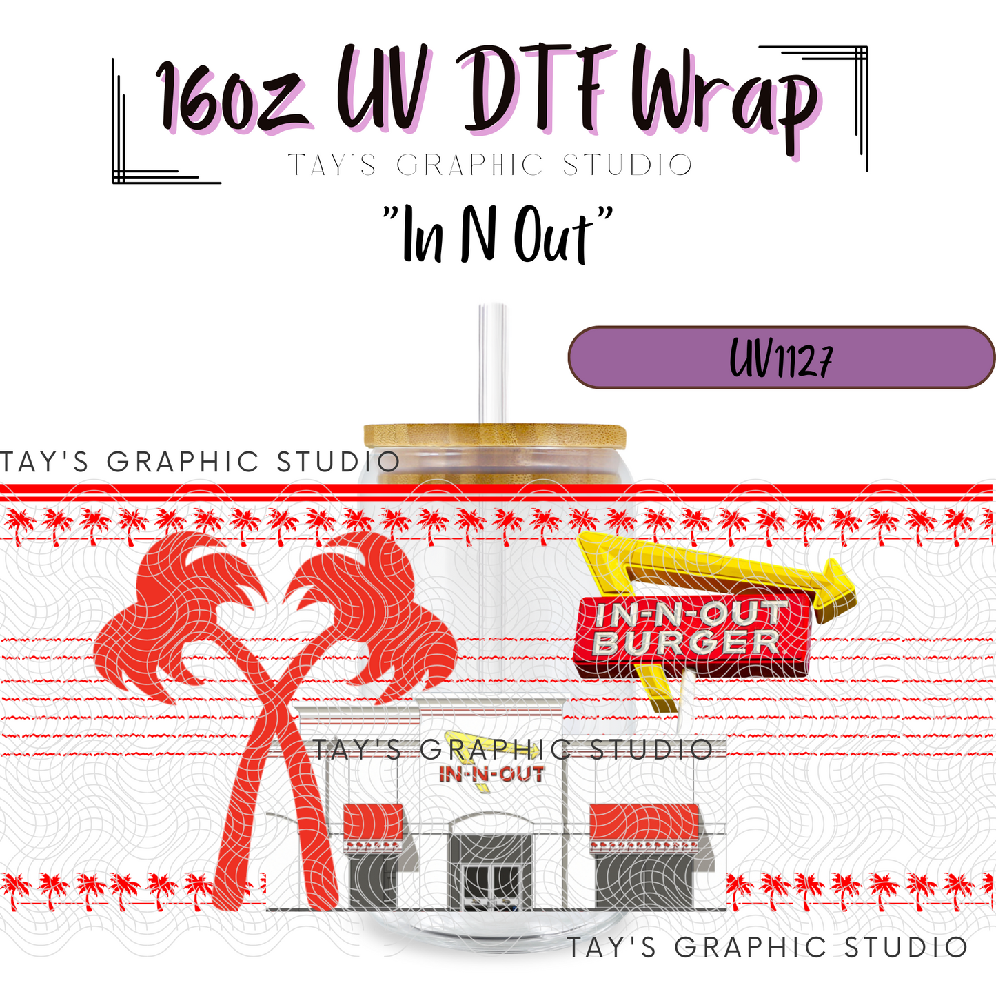 Exclusive - In n out Wrap - MTO