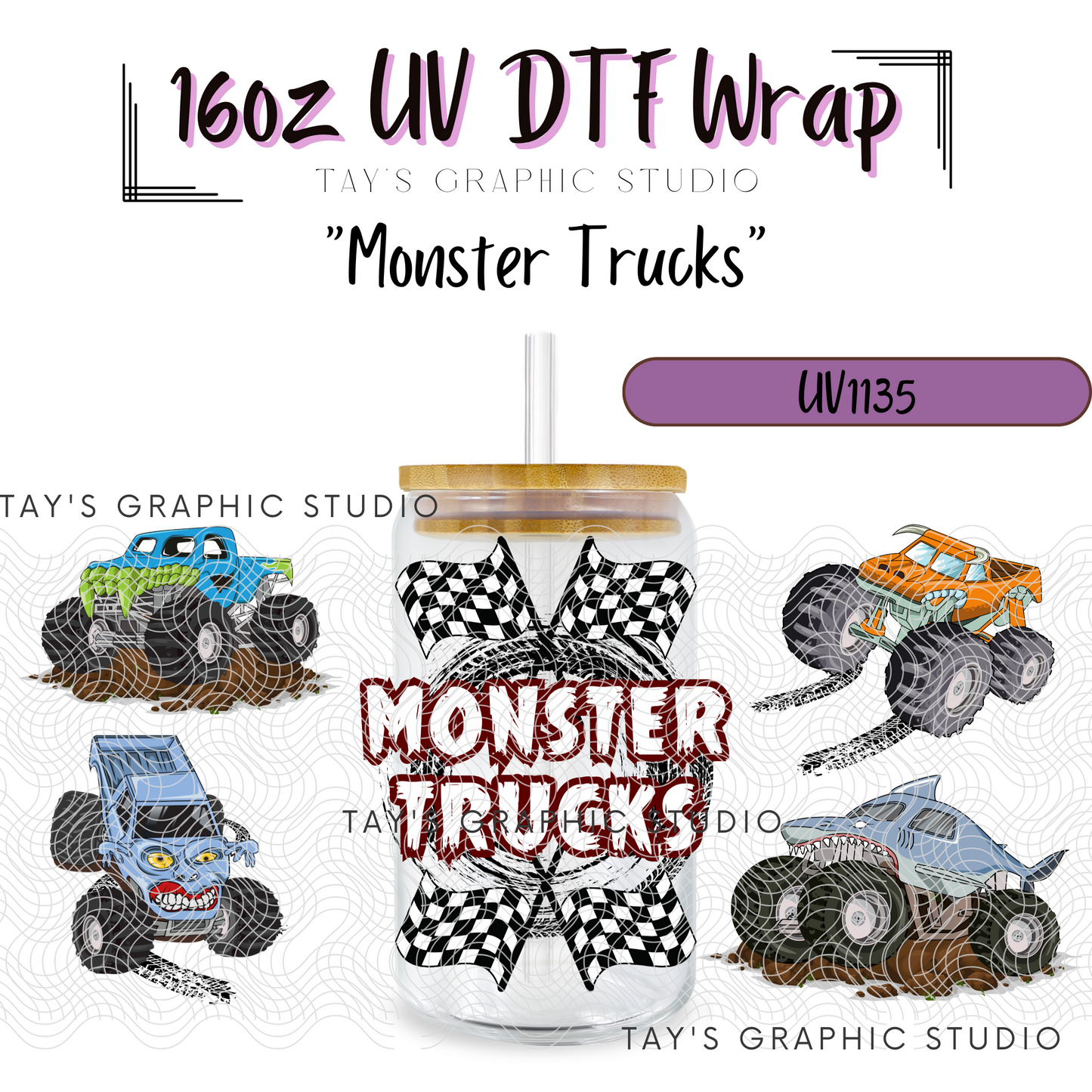 Exclusive - Monster Trucks Wrap - MTO