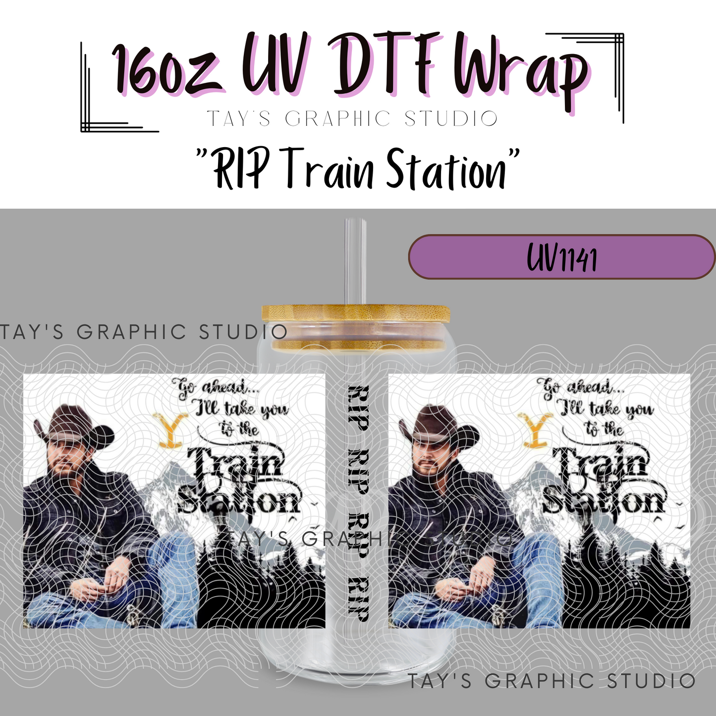 Exclusive - Yellowstone RIP Train Station Wrap - MTO