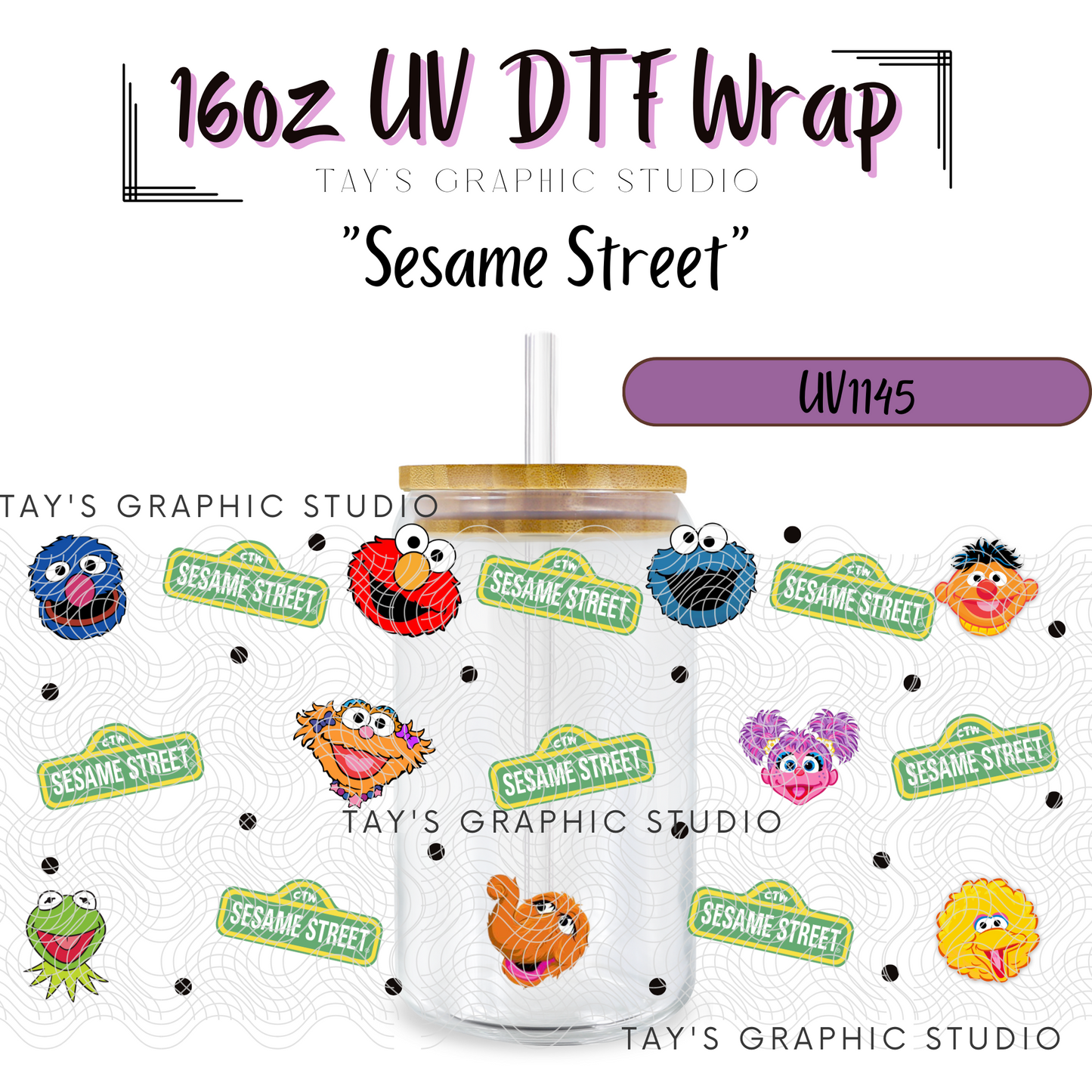 Exclusive - Sesame Street Wrap - MTO