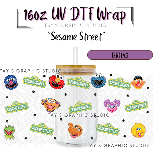 Exclusive - Sesame Street Wrap - MTO