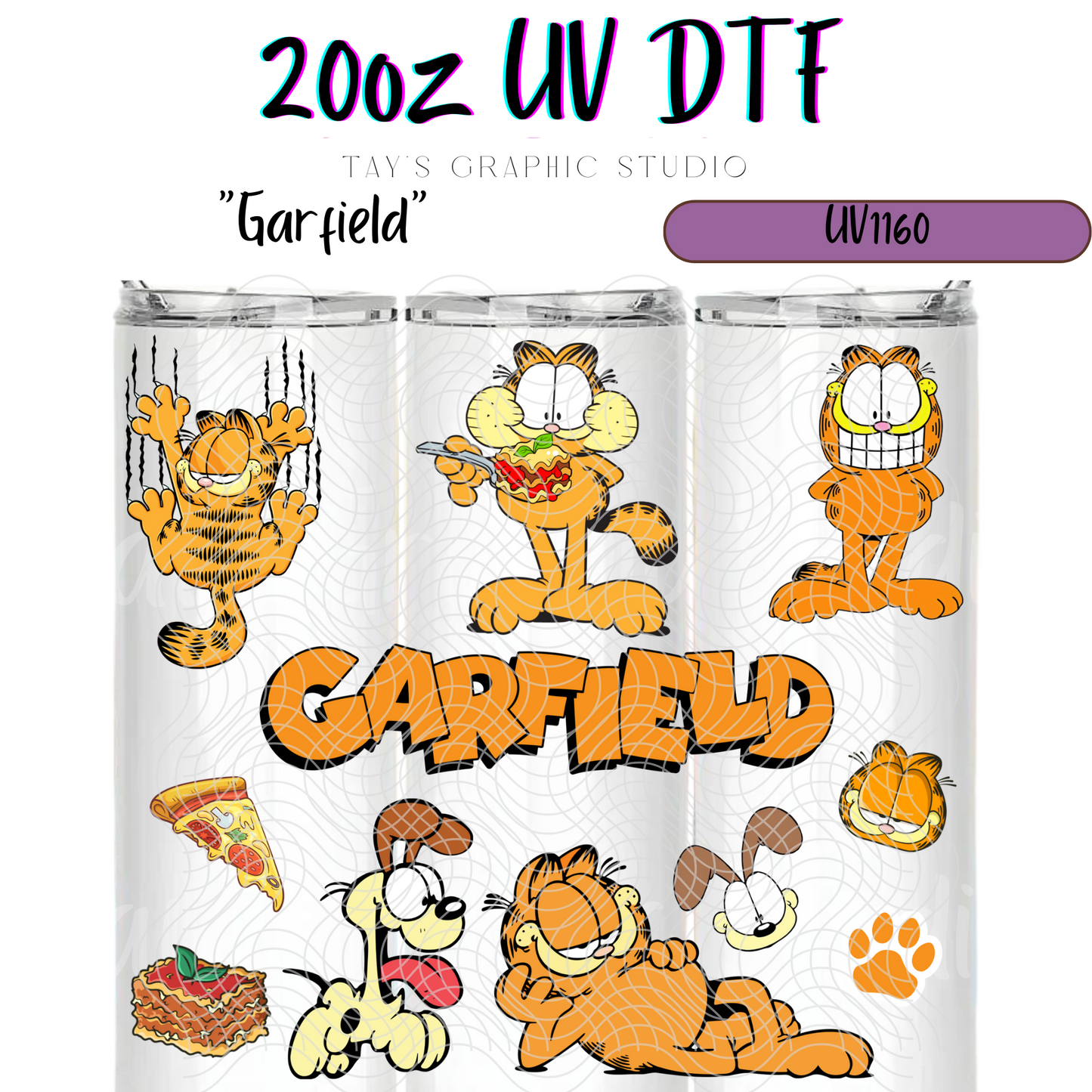 Exclusive - Garfield 20oz Wrap - MTO