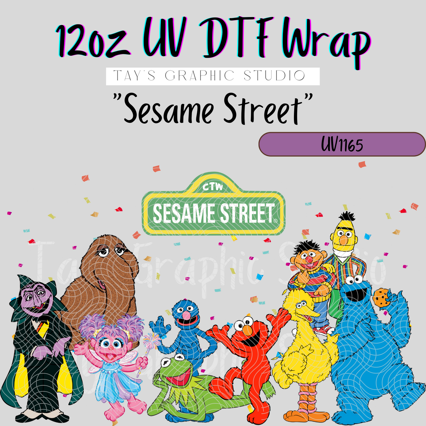 Exclusive - Sesame Street Wrap - MTO