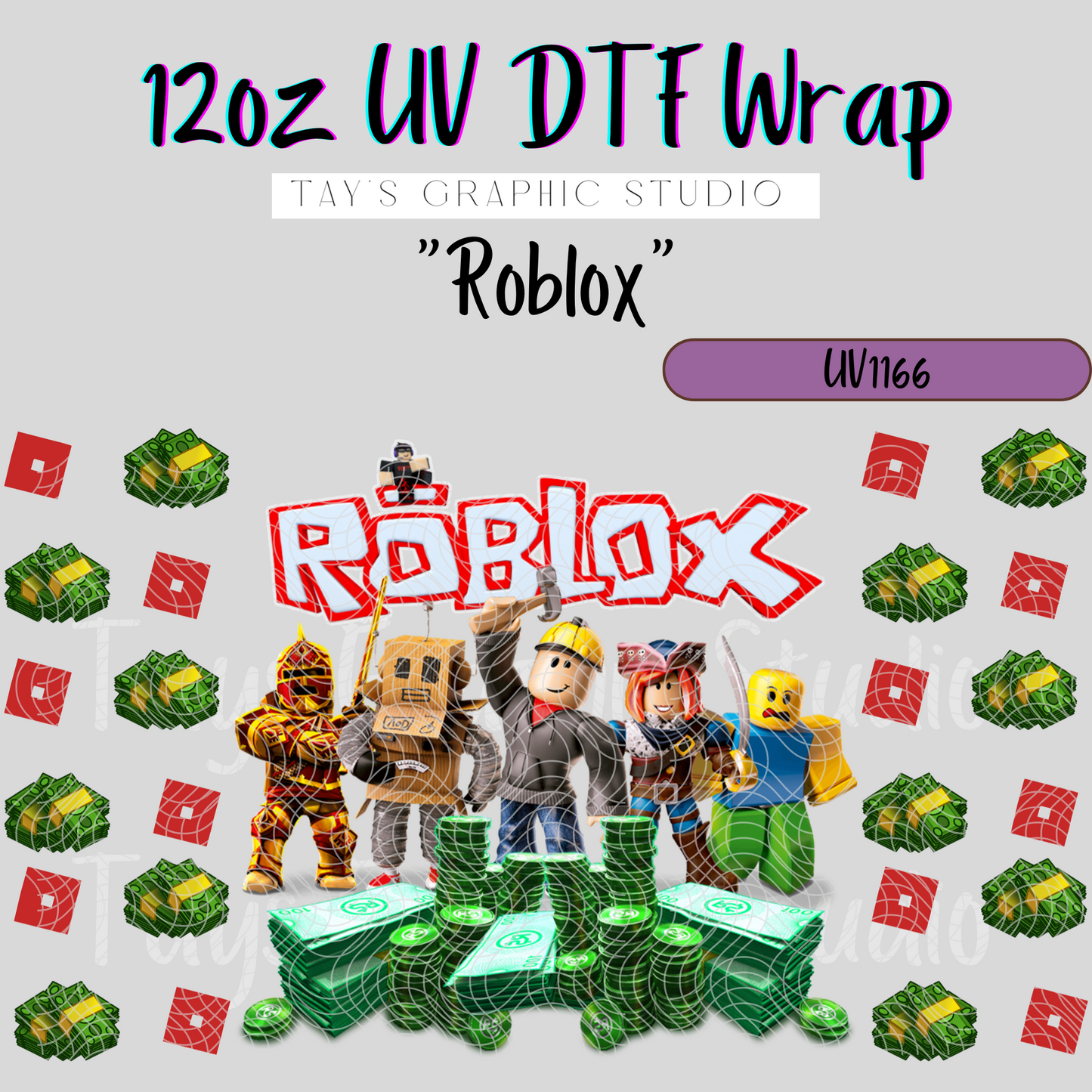 Exclusive - Roblox 12oz Wrap - MTO