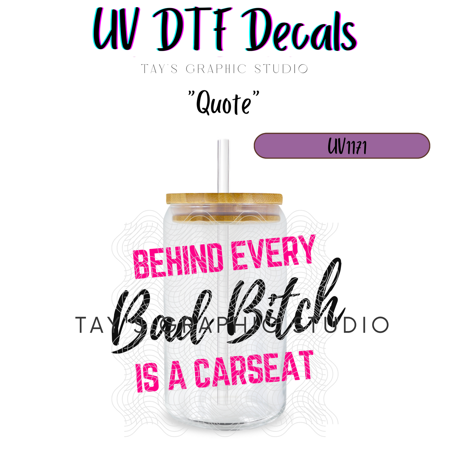 Exclusive - Quote Decal - MTO