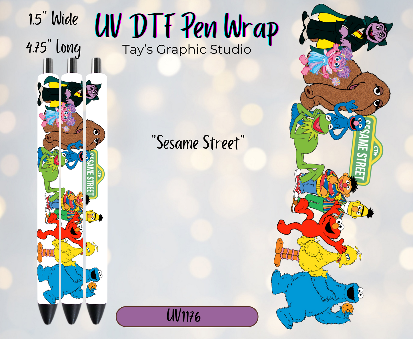 Exclusive - Sesame Street Pen Wrap - MTO