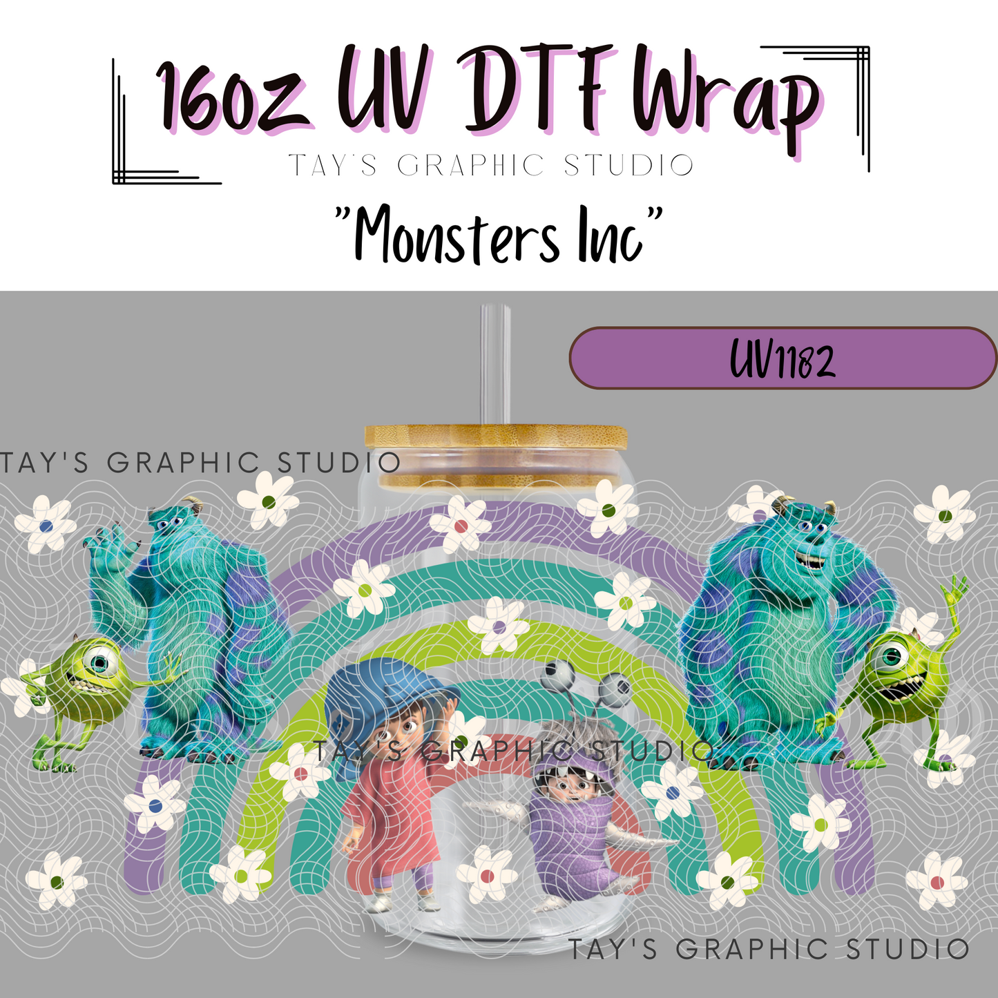 Exclusive - Monsters Inc Wrap - MTO