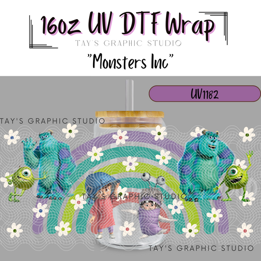 Exclusive - Monsters Inc Wrap - MTO