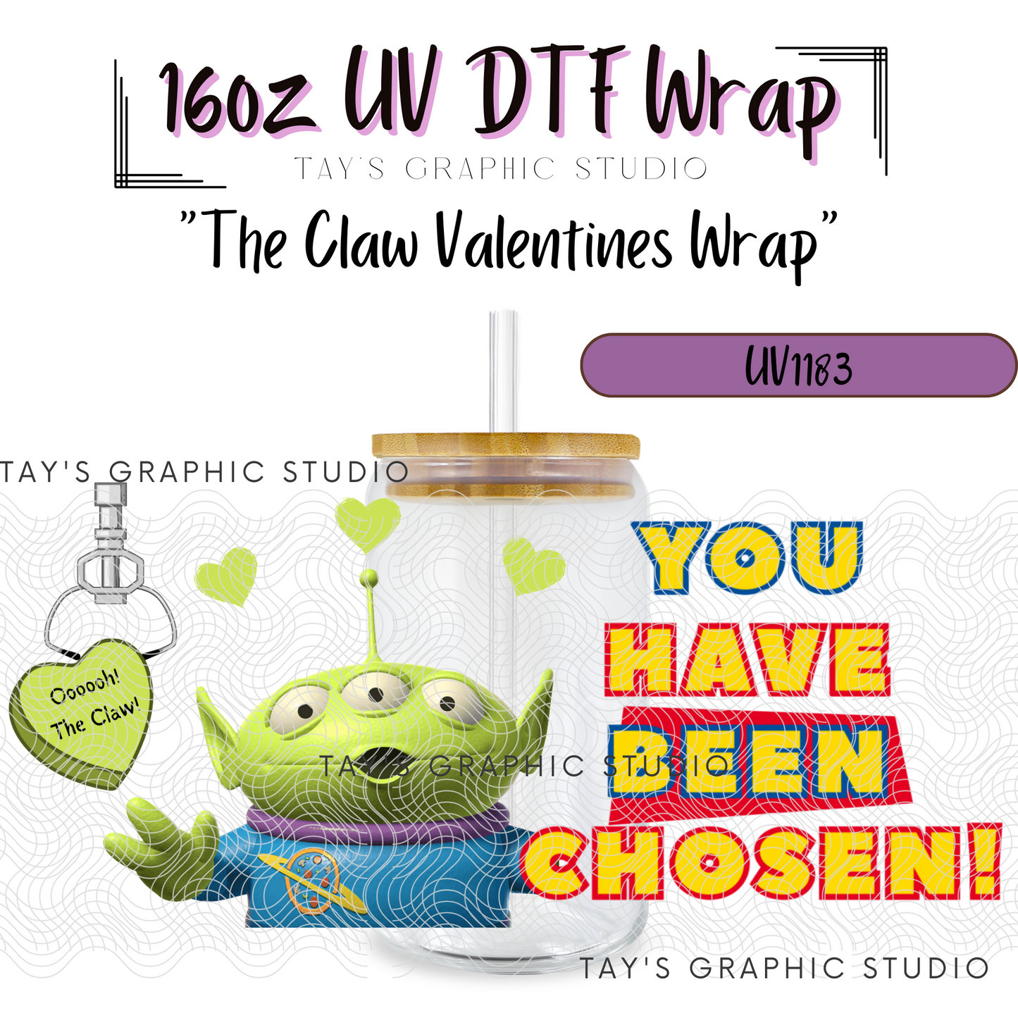 Exclusive - The Claw Valentines Wrap - MTO