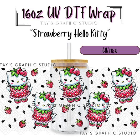 Exclusive - Strawberry Hello Kitty Wrap - MTO