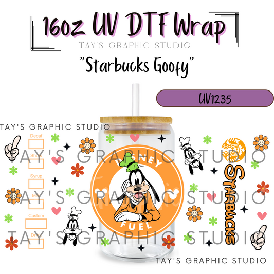 Exclusive - Goofy Starbucks Wrap - MTO