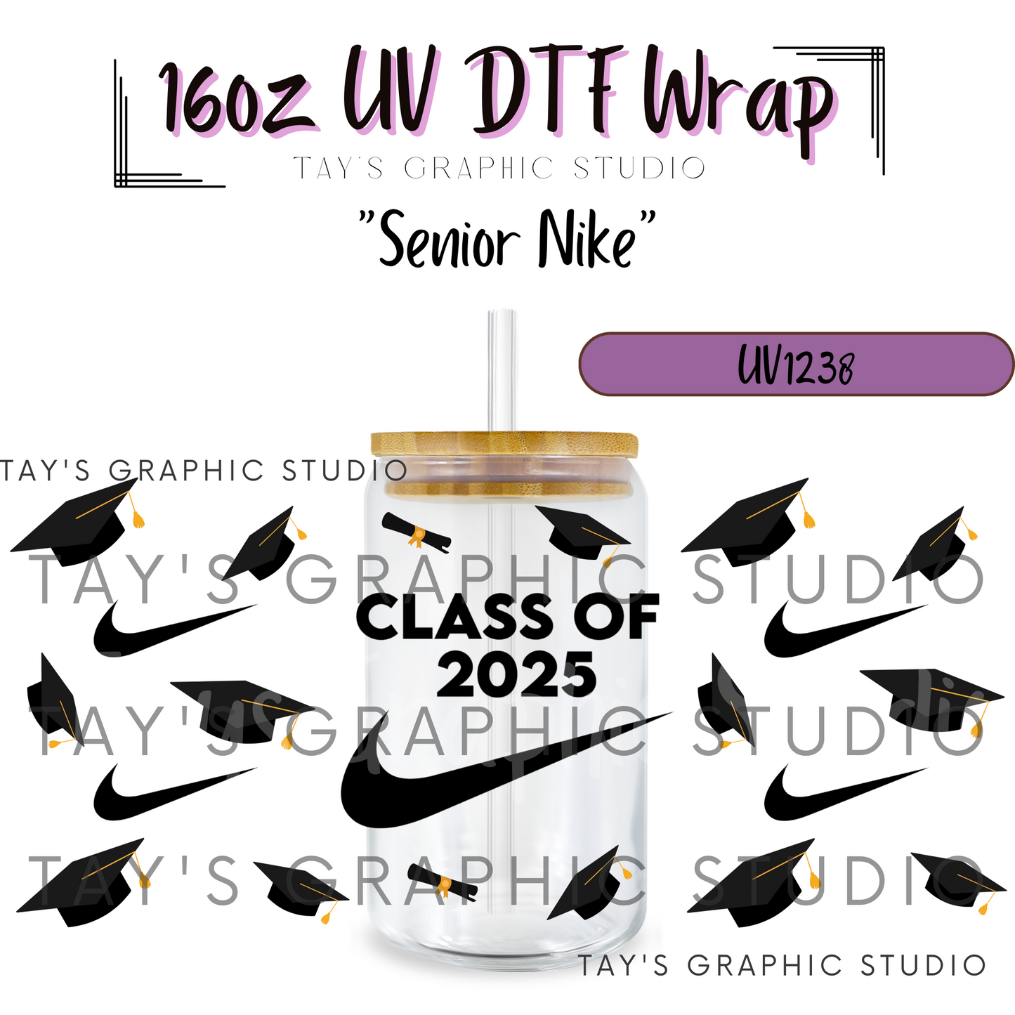 Exclusive - Senior Nike Wrap - MTO