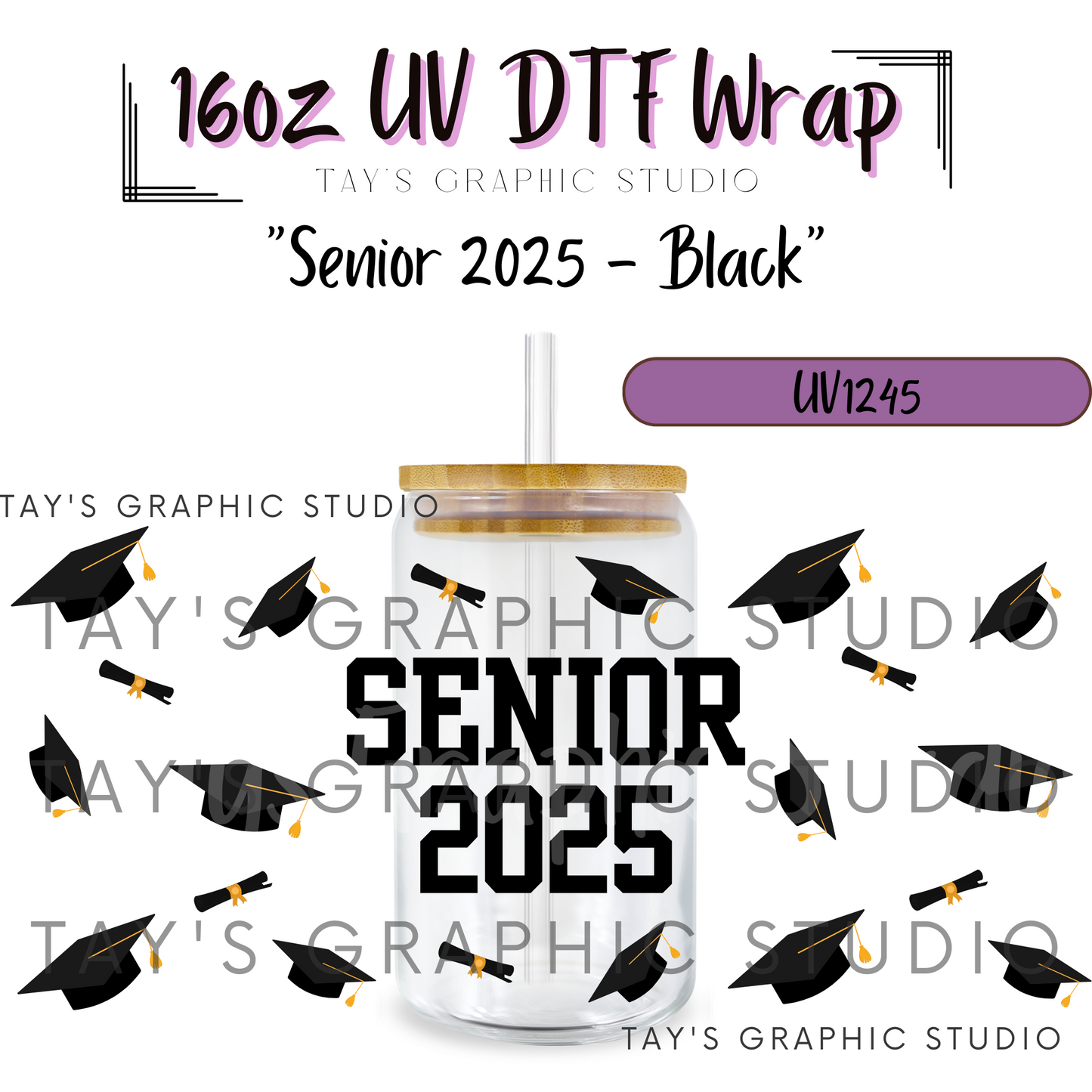 Exclusive - Senior Class of 2025 - 11 COLOR OPTIONS - MTO