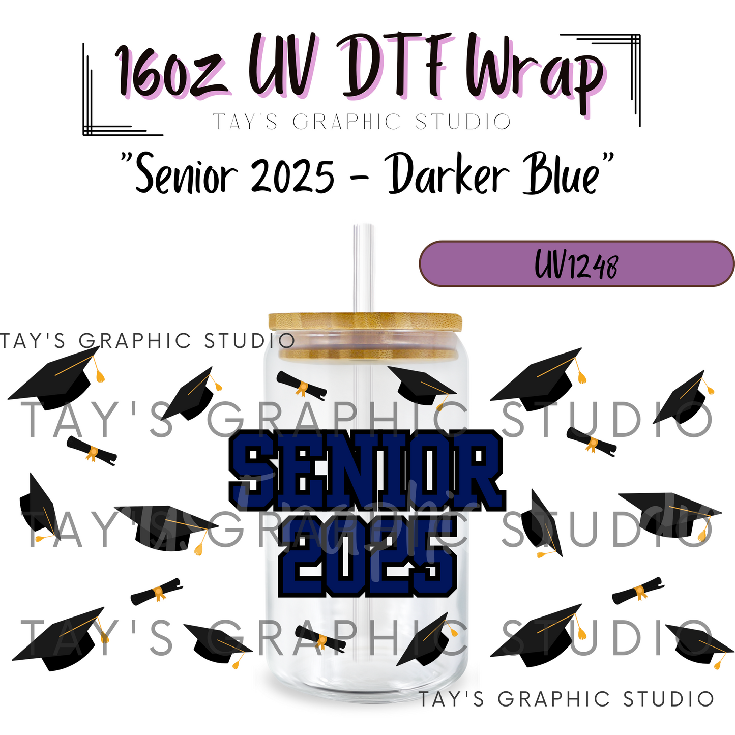 Exclusive - Senior Class of 2025 - 11 COLOR OPTIONS - MTO