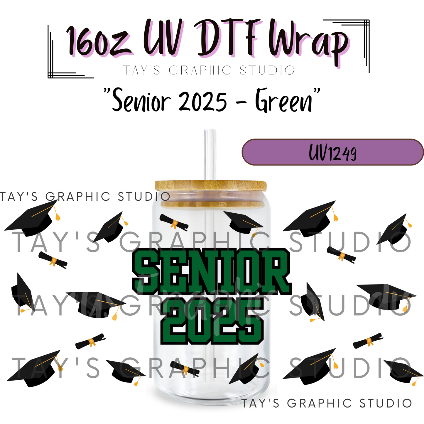 Exclusive - Senior Class of 2025 - 11 COLOR OPTIONS - MTO