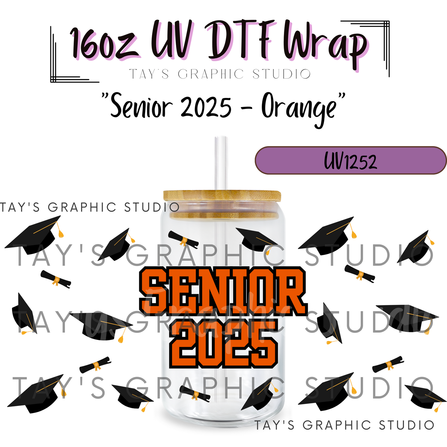 Exclusive - Senior Class of 2025 - 11 COLOR OPTIONS - MTO