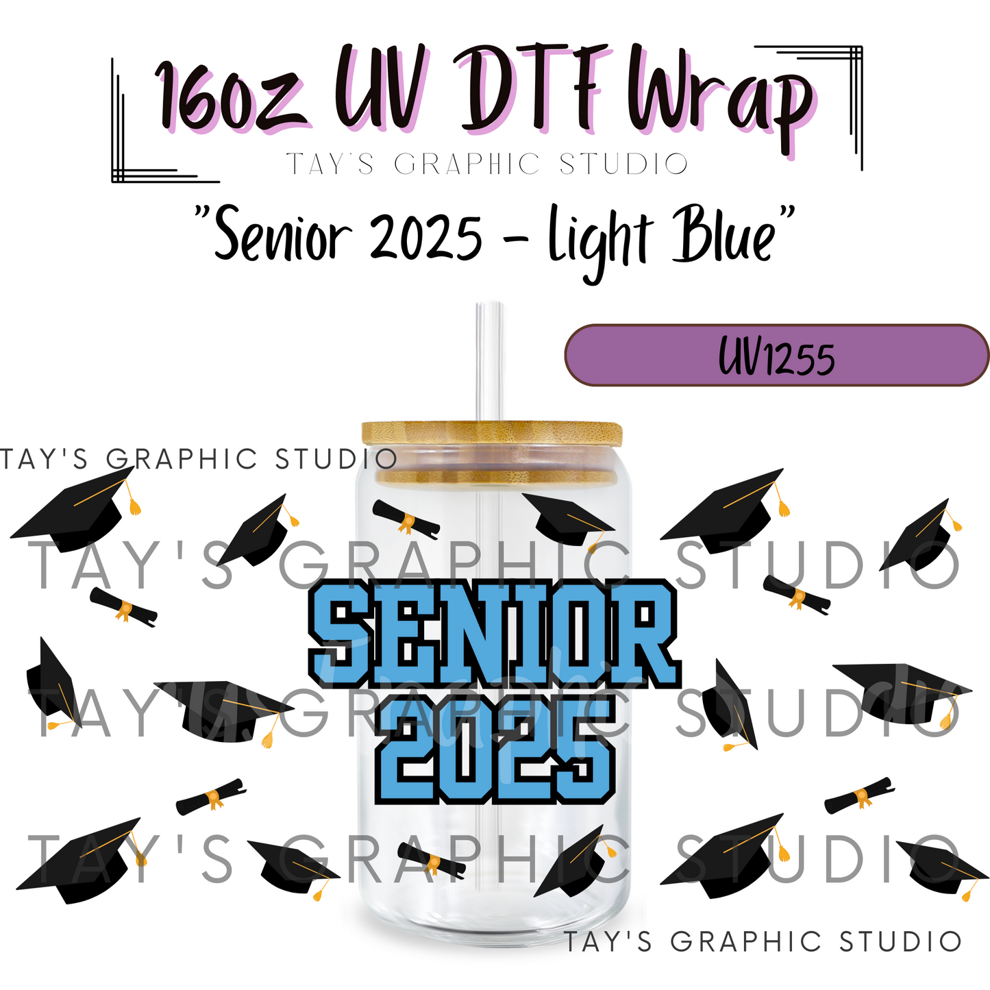 Exclusive - Senior Class of 2025 - 11 COLOR OPTIONS - MTO