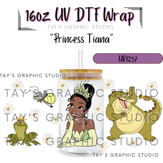 Exclusive - Princess Tiana Wrap - MTO