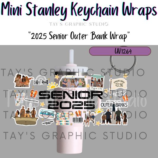 Exclusive - 2025 Senior Outer Banks Mini Stanley Keychain Wrap - MTO