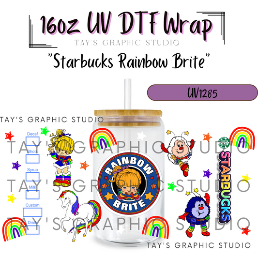 Exclusive - Starbucks Rainbow Brit Wrap - MTO