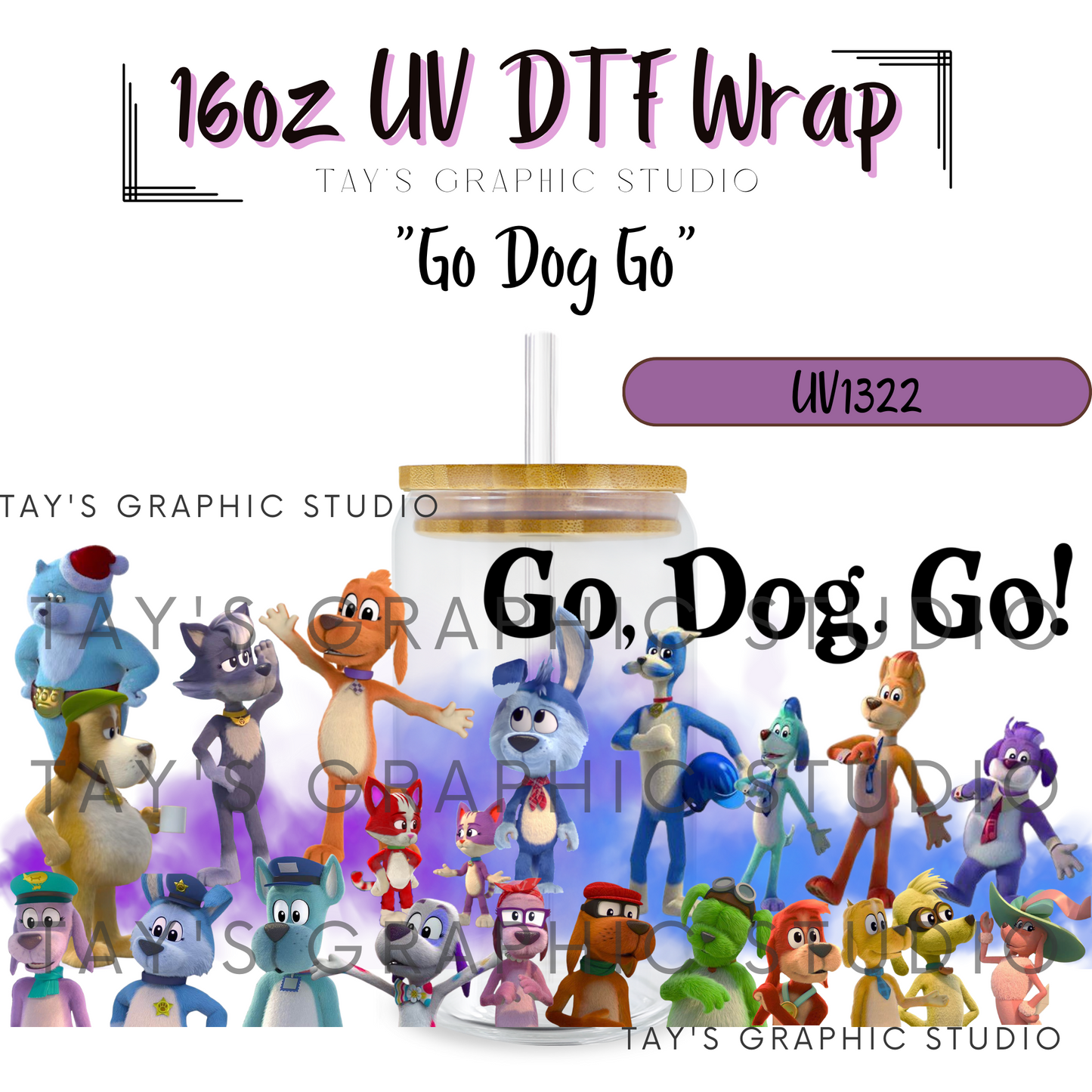 Exclusive - Go Dog Go Wrap - MTO