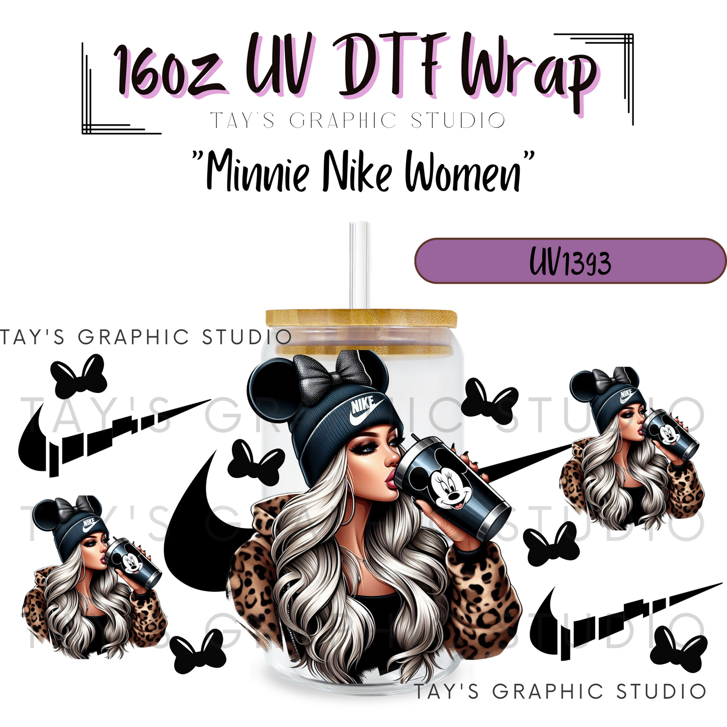 Exclusive - Minnie Mike Women Wraps - 5 DIFFERENT BEAUTIFUL WOMEN TO CHOSE FROM - MTO