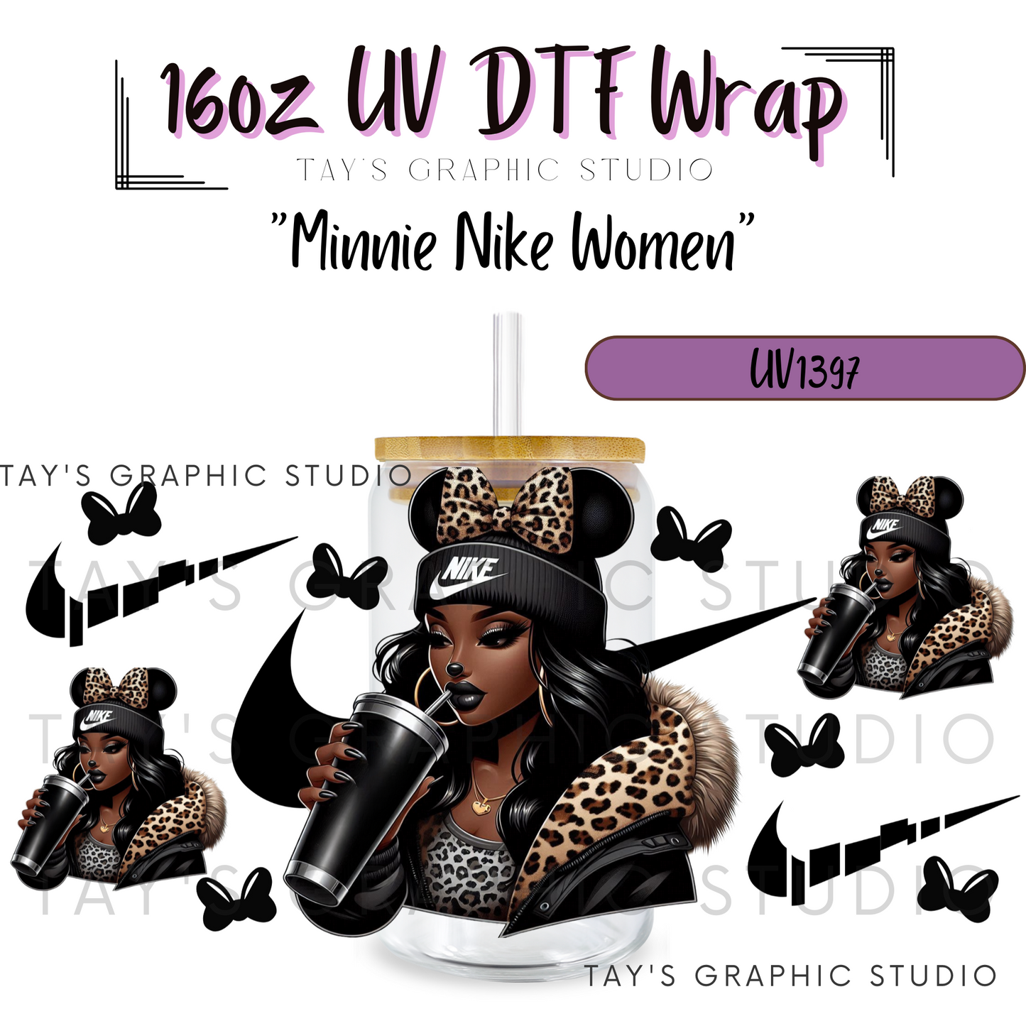 Exclusive - Minnie Mike Women Wraps - 5 DIFFERENT BEAUTIFUL WOMEN TO CHOSE FROM - MTO