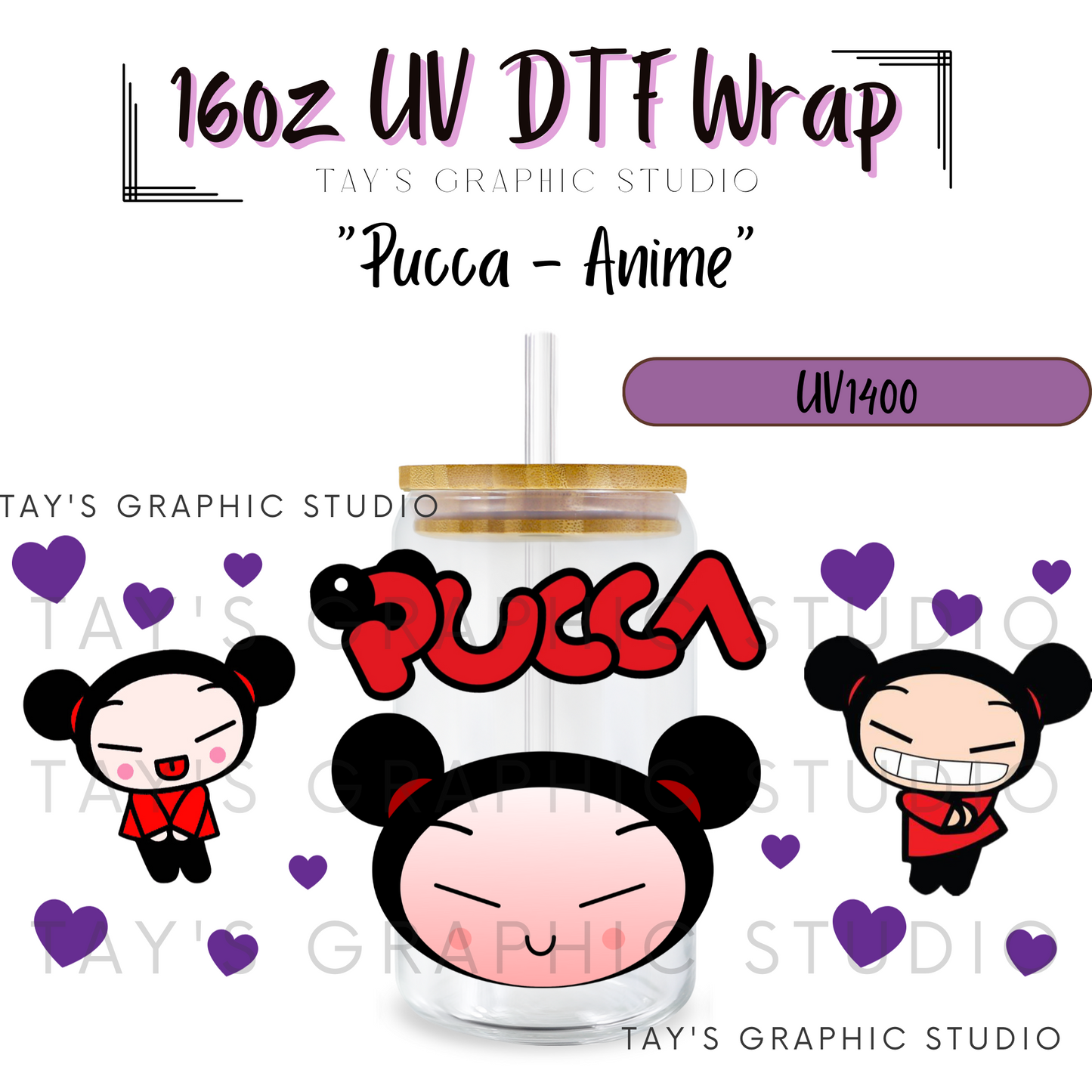 Exclusive - Pucca Anime Wrap - MTO